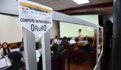 Balotaje en Oruro: El primer departamento en completar al 100% el escrutinio total