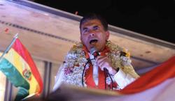 Paz se compromete a garantizar el suministro de combustible
