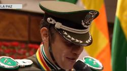 Lara: “Creo que es la última vez que me pongo el uniforme de la Policía, ahora mi uniforme es Bolivia”