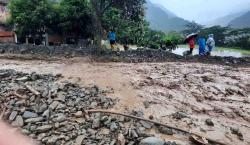 Mazamorra dejó más de 50 familias damnificadas en La Asunta; Alcaldía clama por ayuda para salvar viviendas