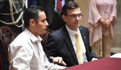 Rodrigo Paz y Edmand Lara atraviesan por una 