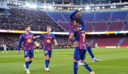 El Barcelona golea al Athletic Club en su regreso al Camp Nou