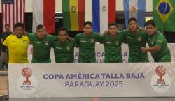 Bolivia elimina a México y clasifica a semifinales de la Copa América de Talla Baja