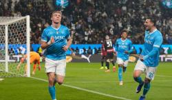 Napoli elimina al Milan y avanza a la final de la Supercopa de Italia