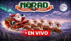 Sigue el mágico viaje de Papá Noel: ¡Descubre en vivo su ruta por el mundo en esta Navidad!