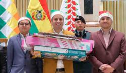 Soliz asegura que Lara recibió juguetes de traficantes chinos de oro