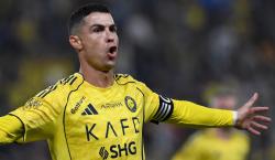 Cristiano Ronaldo sigue rumbo a los 1.000 goles: anotó de espaldas e hizo un festejo peculiar