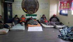 La COB se aferra a su huelga de hambre y convoca nuevas marchas en La Paz
