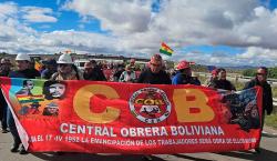 COB anuncia bloqueo nacional de caminos desde este martes contra el decreto 5503
