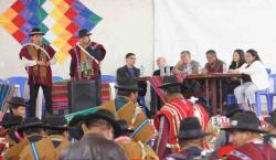 Ministros del gobierno se reúnen con la COB en El Alto para buscar solución al conflicto por el DS 5503