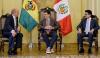 Embajadores del Perú y Japón presentan cartas credenciales al presidente Paz