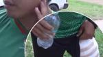 Atracadores en moto disparan a un joven para robarle el celular 