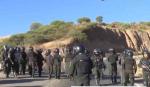 Policía avanza en Parotani para despejar la vía a Oruro y recibe ataques con dinamita