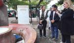 Angélica Sosa diseña proyecto de remodelación de la plaza principal de Cotoca