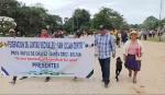 Vecinos de San Julián marchan y exigen la liberación de los detenidos tras el operativo de desbloqueo