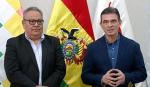 Presidente Paz posesiona a Erick Sanjinés como ministro de Educación