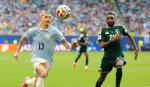 Uruguay reacciona en el segundo tiempo y salva un empate ante Arabia Saudita
