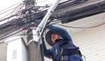 Plan piloto busca ordenar y retirar cables en desuso del Casco Viejo de Santa Cruz