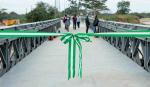 Destacan el aporte privado en la apertura del nuevo puente en Colpa Bélgica