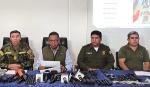 Incautan cuatro fusiles AK-47 en Viru Viru; dos mujeres fueron aprehendidas
