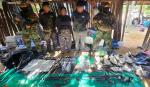 Tres aprehendidos, armas y más de 300 paquetes de droga en operativo en Villa Tunari