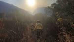 Incendio amenaza comunidades de San Lorenzo en Tarija