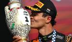 Norris celebra su primer triunfo del año en un caótico GP de Hungría