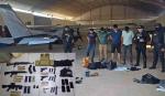 Operativo en Santa Ana del Yacuma termina con siete aprehendidos y armas de guerra decomisadas