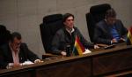 Zamora evita la censura en la ALP tras interpelación por tarifas y calidad del servicio de BoA