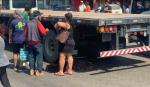 Mujer de la tercera edad fallece tras ser arrollada por un camión en la Pampa de la Isla