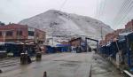 Por nevadas y riesgo en la vía, Tránsito suspende temporalmente los viajes hacia Los Yungas