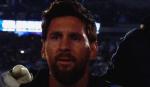 Emoción total: Messi no puede contener las lágrimas en pleno himno argentino 
