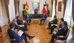 Paz dice que en reunión con Kast se abordó el tema de la madera boliviana retenida en Chile