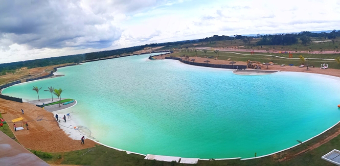 Inauguran primera playa artificial en Santa Cruz El D a Digital