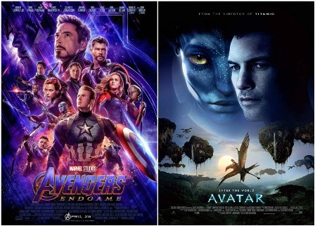 Avengers: Endgame es la segunda película más taquillera de la